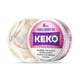 Open Box Triple Berry Ice KEKO Nicotine Pouches 6mg